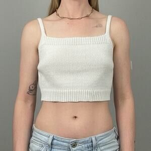 SHEIN Knit Cropped Tank Top